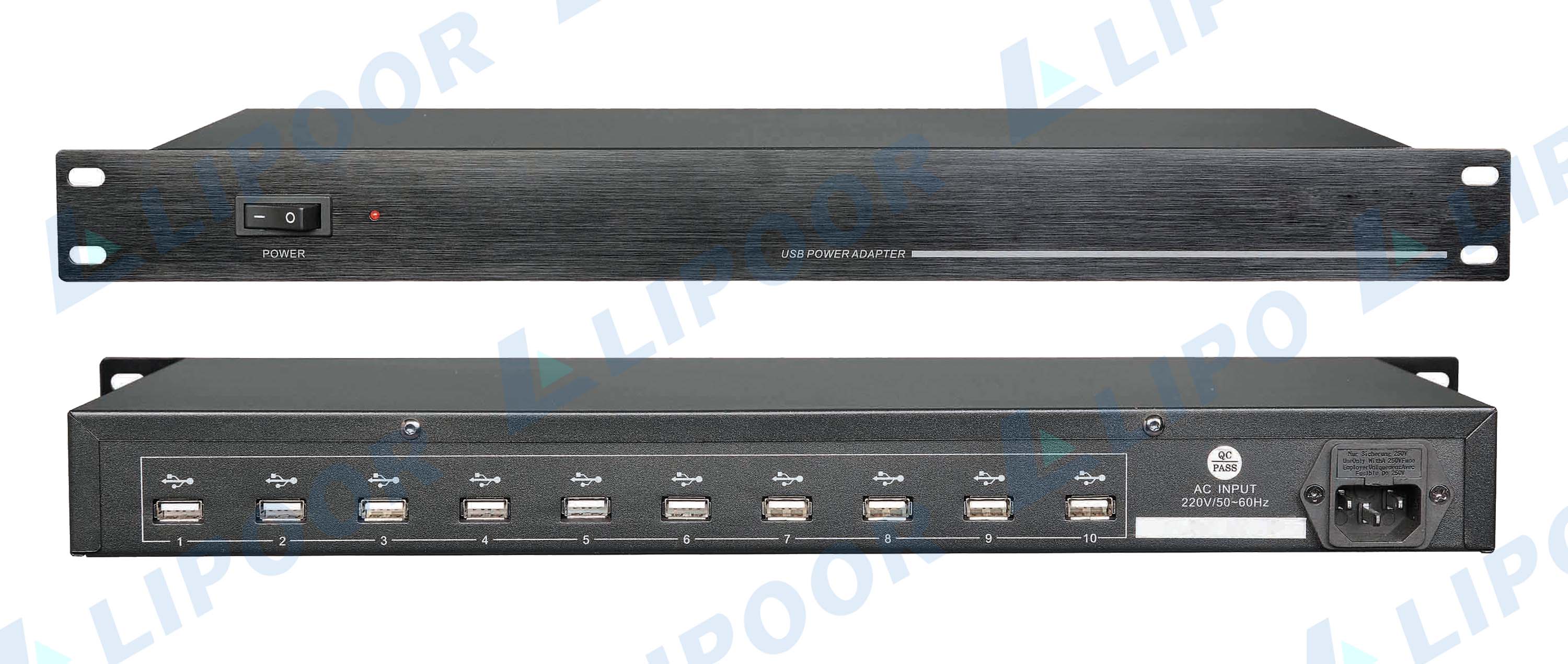 WDS-DC10 10路单元充电机箱