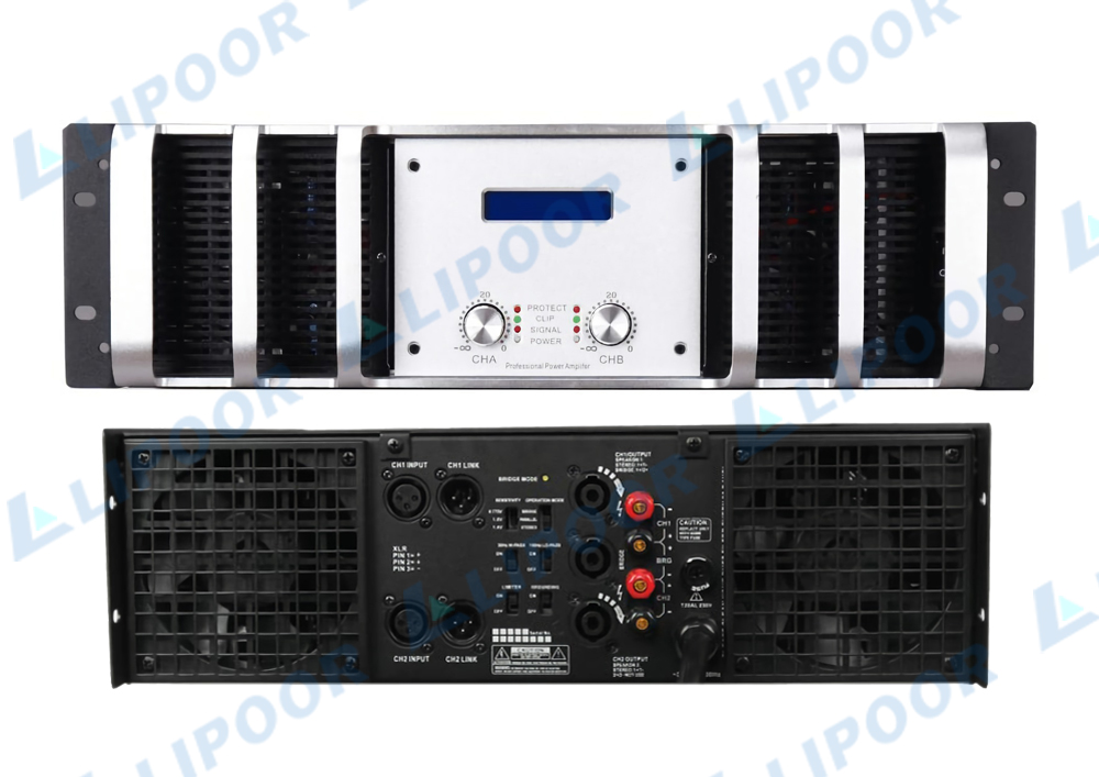 GA2600 超低音音箱2通道功放（3U）