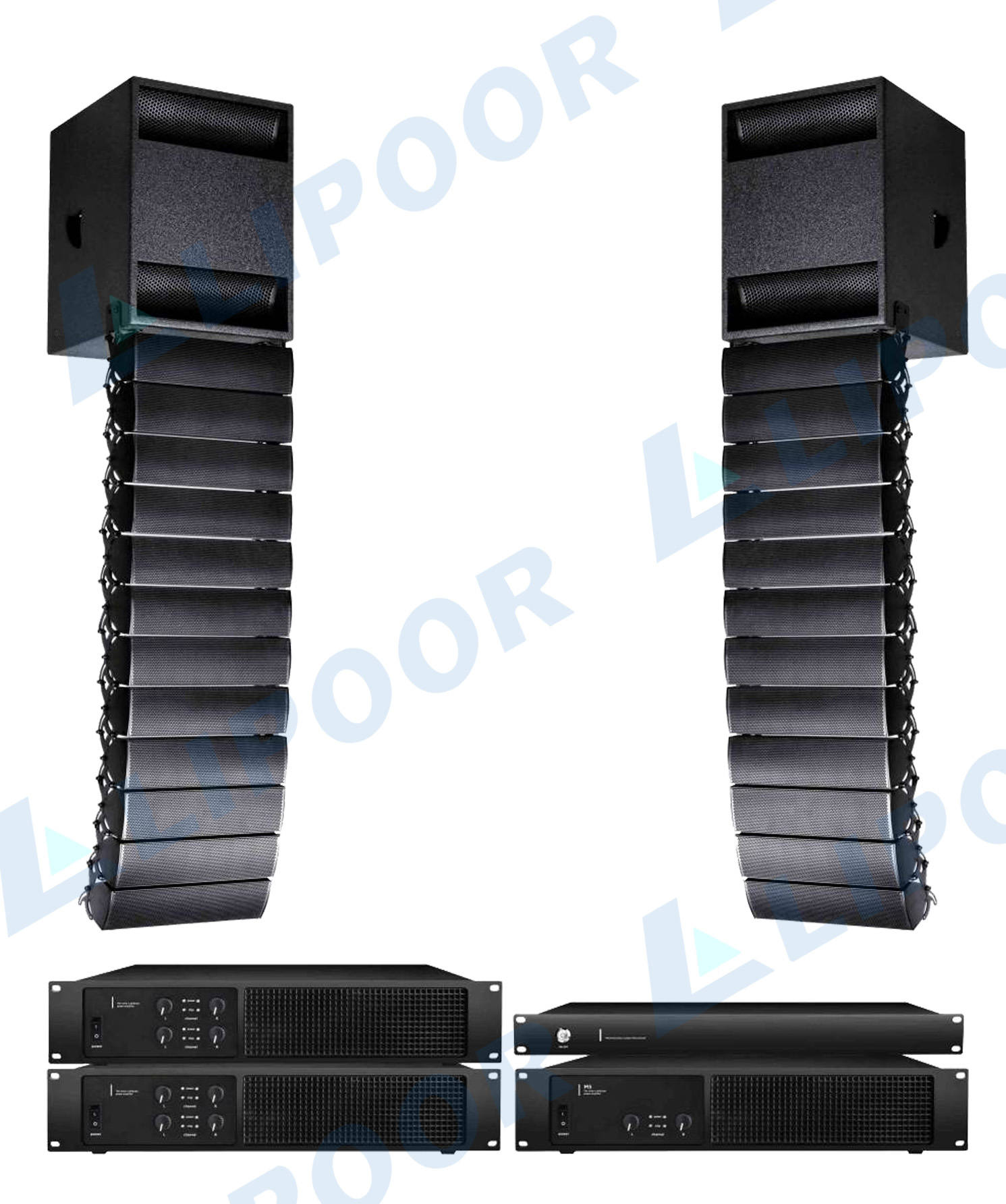 LS1400-12x  4x2.5"全频阵列